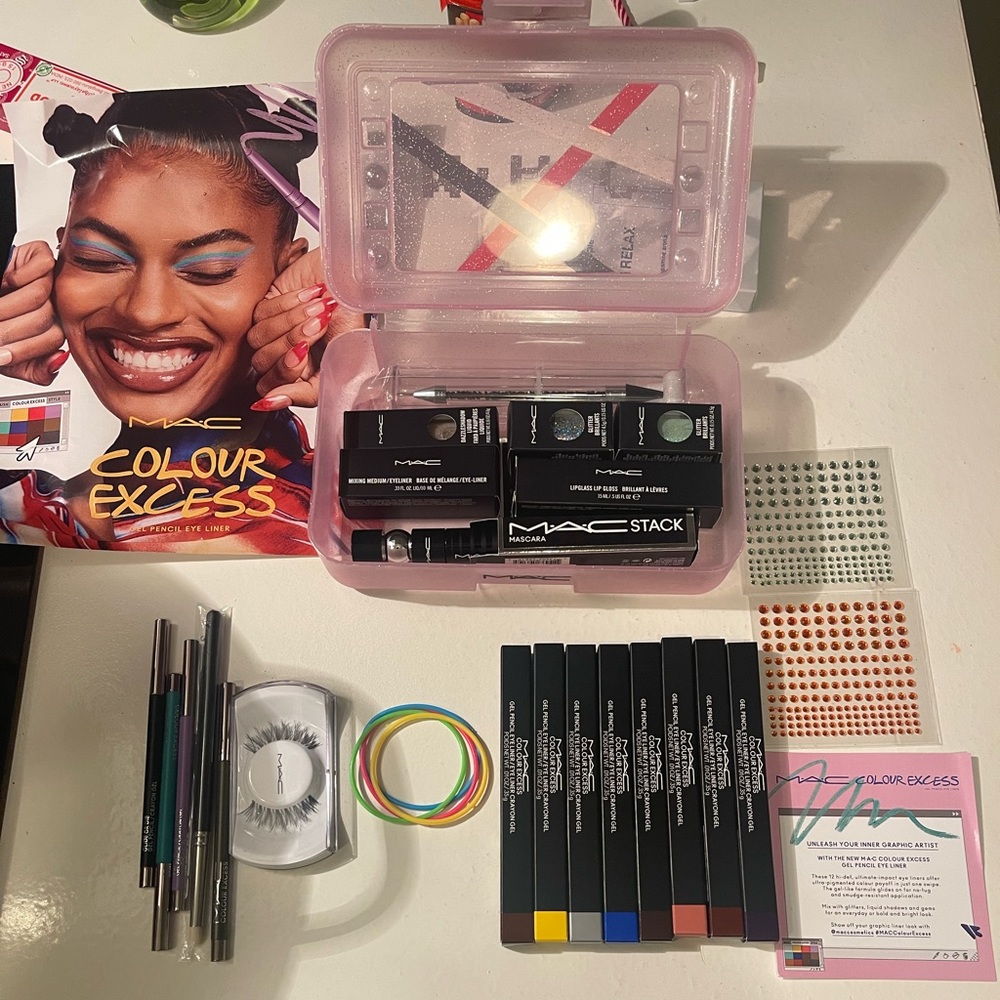 MAC COSMETICS COLOUR EXCESS EYE GEL BUNDLE